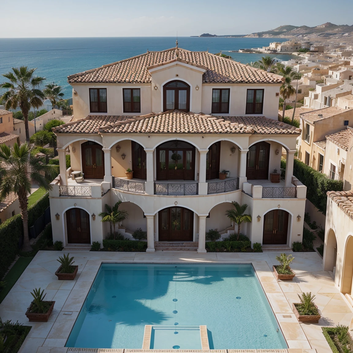 beautiful place, incredibly beautiful, mediterranean home, two story floor plan, dreamy and detailed, 1400 sqft, rooftop,
