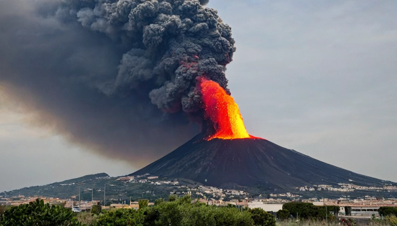 Etna eruption: Lava Fountain Threatens Sicily and Causes Total Chaos at Catania Airport!