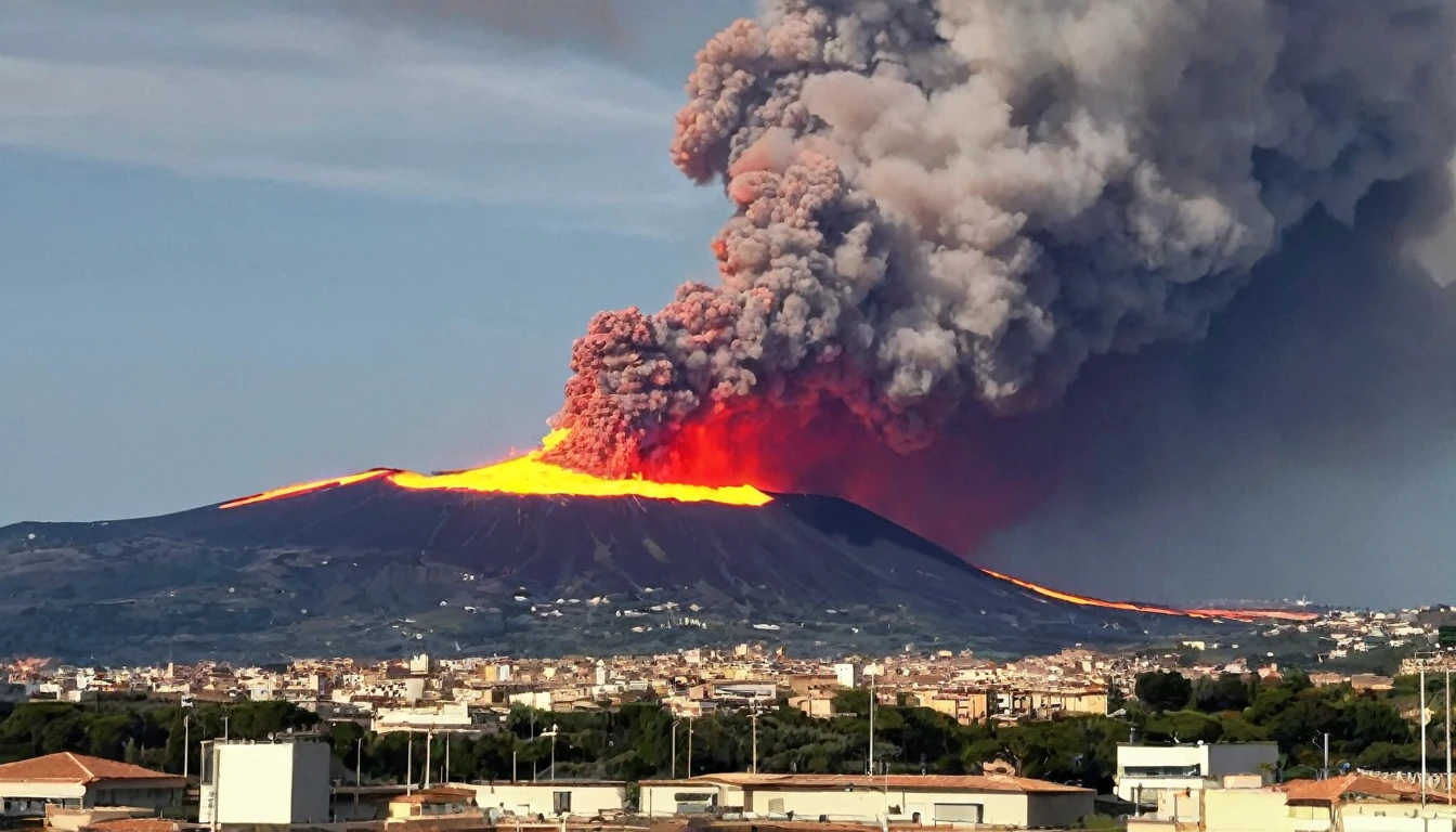 Etna eruption: Lava Fountain Threatens Sicily and Causes Total Chaos at Catania Airport!