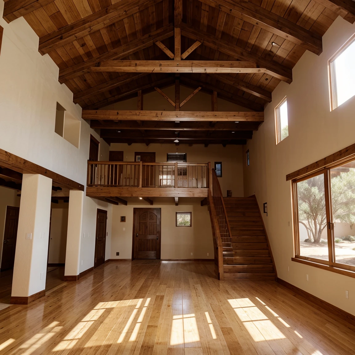 two story, floor plan, adobe style, 1400 sqft,