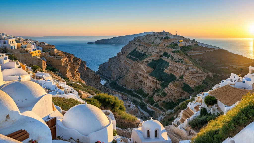 greece mediterranean climate showing the sun in an open sky
