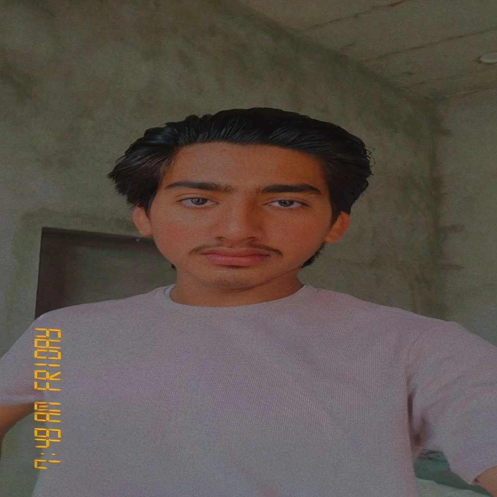 Boy taking selfie at neon car in night at cyberpunk city at road people walking at the side of road, 