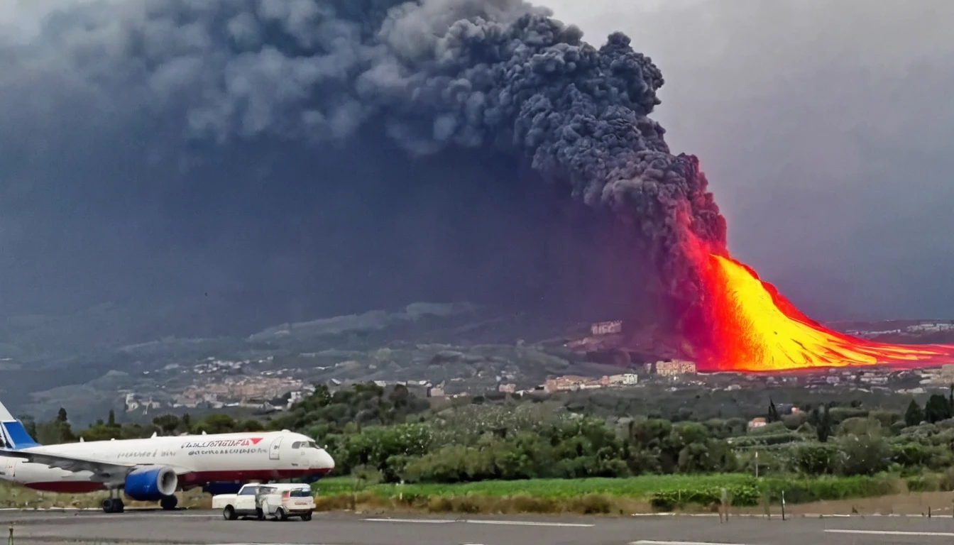 Etna Lava Fountain Eruption Threatens Sicily and Causes Total Chaos at Catania Airport!