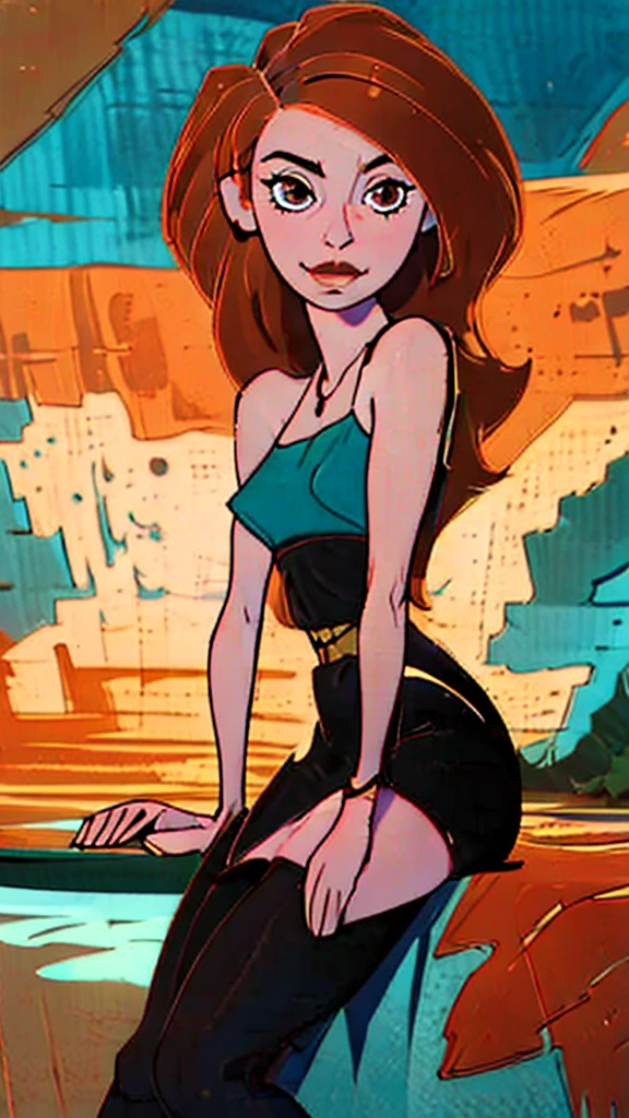 (best quality,4k,8k,highres,masterpiece:1.2),ultra-detailed,(realistic,photorealistic,photo-realistic:1.37),red-haired woman,beach,tall,brown eyes,fair skin,elegant,confident smile,wearing a blue strapless bikini,lying down,golden hour lighting,soft shadows,warm color tones,atmospheric,detailed skin texture,flowing hair,ocean waves in background,sandy beach