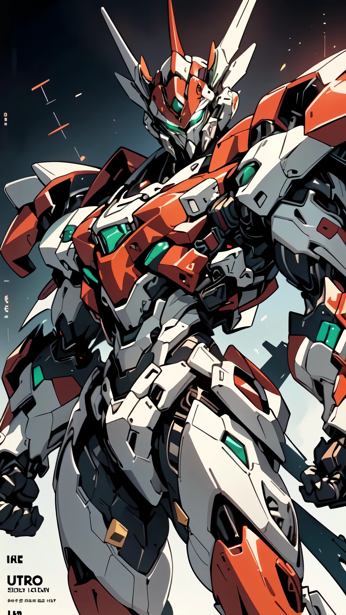 (masterpiece:1.5, best quality:1.5, extremely delicate:1.5, foreshortening:1.5, dynamic angle:1.5), a man wearing a full-face helmet, a fantasy-style biotech armored combat suit, green eyes, (a composite layered chest armor), fully enclosed shoulder guards, matching arm and leg guards, belt of Neon circuit, (the color scheme is primarily white with red green accents), the design balances heavy with agility, a high-tech bio-mecha armor, (Armor Concept Inspired by neon Cyberpunk, stand on the top of a skyscraper in a futuristic sci-fi city), this character embodies a finely crafted fantasy-surreal style armored hero in anime style, exquisite and mature manga art style, (element, plasma, energy, the armor glows), ((male:1.5)), metallic, high definition, highres, ultra-detailed, ultra-fine painting, professional, perfect body proportions, golden ratio, anatomically correct, symmetrical face, extremely detailed eyes and face, high quality eyes, creativity, RAW photo, UHD, 32k, Natural light, cinematic lighting, masterpiece-anatomy-perfect