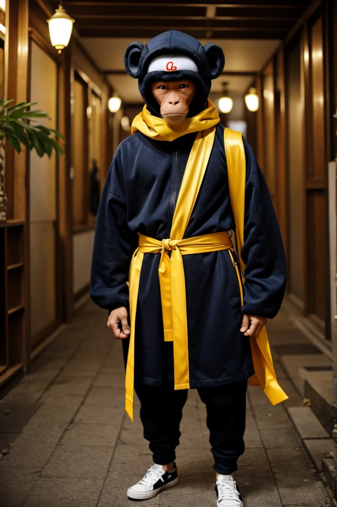 Monkey dressed as Shinobu Kocho