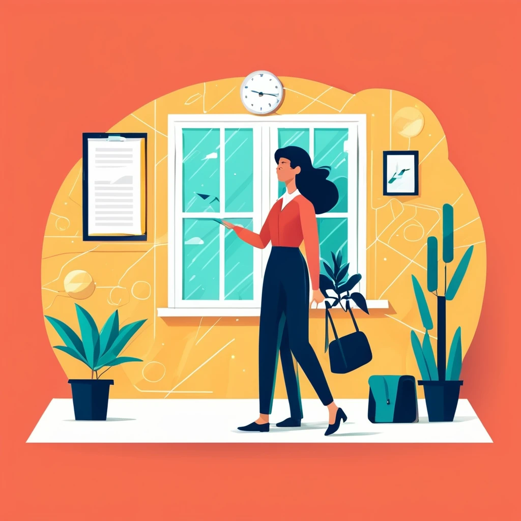 Vuelta a clases illustration concept flat design