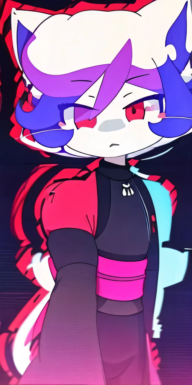(work of art,best qualityer,ultra_detailded,high resolution,absurderes:1.2), limbo company, outline, 1 girl , catboy, anthropo, kimono, (Raby, Clouded, elsword:1.1)