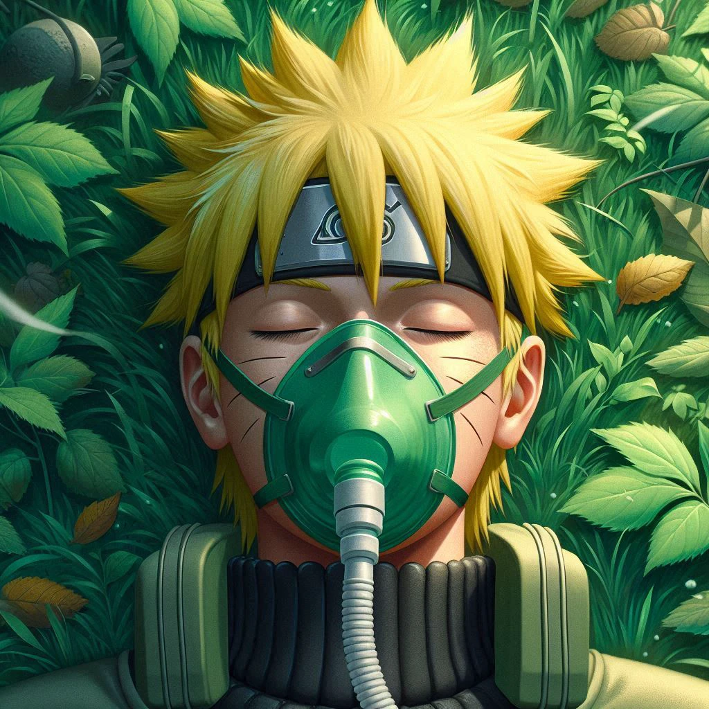 add his body, and grass as the background