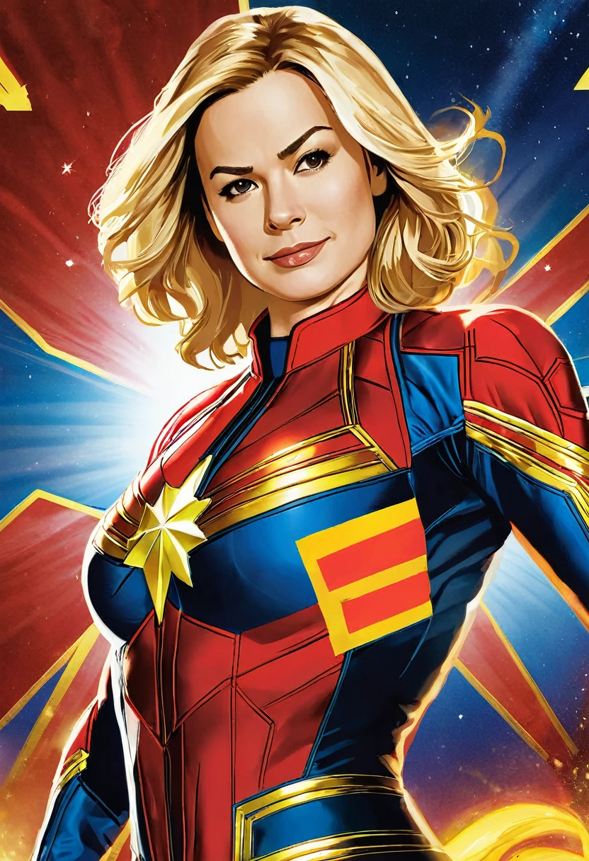 captain marvel ,big and sexy tits