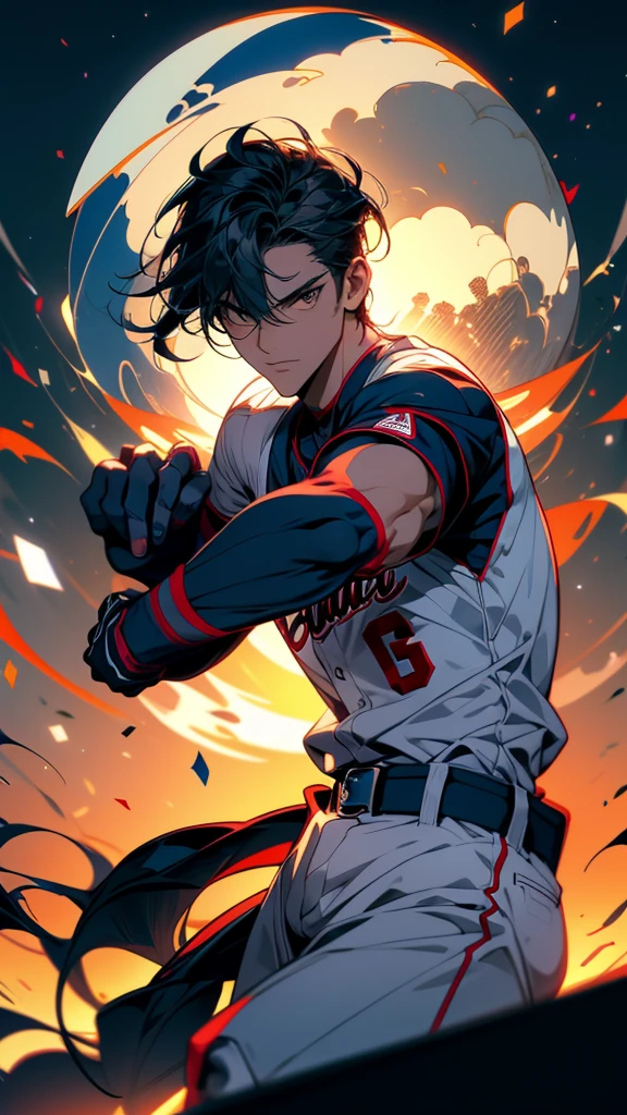 a cartoon baseball player throwing a ball with a glove, Artistic Expression, Clip art, High quality illustrations, Stock Illustration, baseball, .eps, Clip art, Simple illustration, 3127318783, 3156350975, vector Art illustration, stock art, Art illustration, In action pose, High quality illustrations