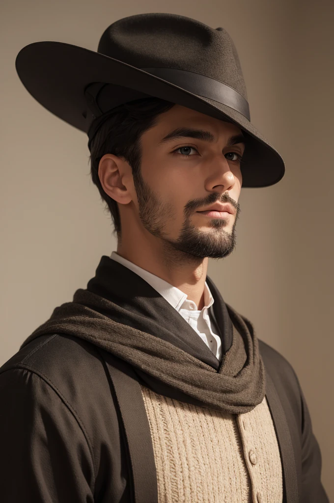 Man with hat 
