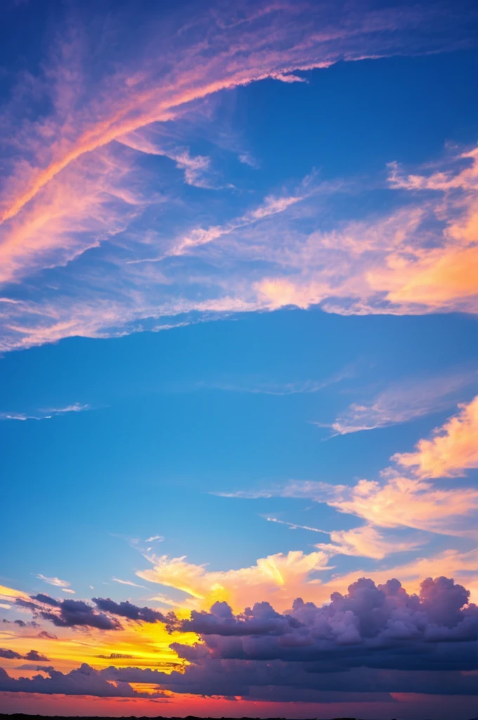 Painting the sky of God