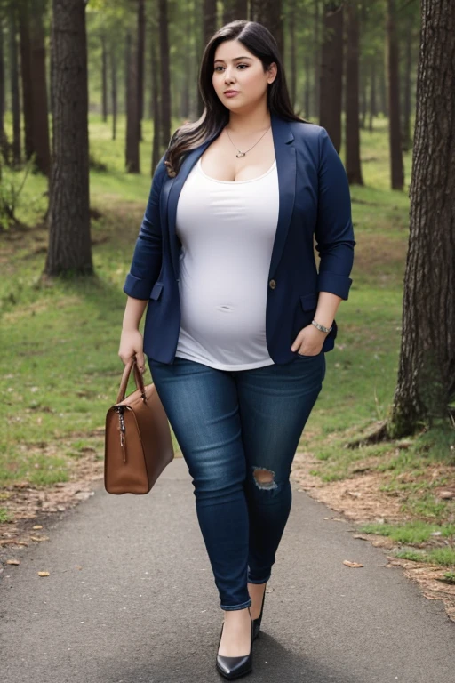 140kg extremely obese woman