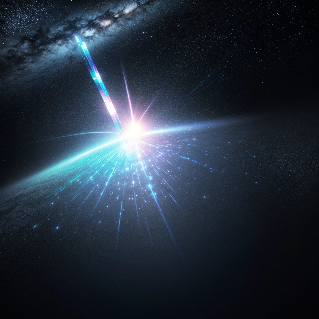 word that says: EXPOSED white with black background, IN A HOLOGRAPHIC WAY