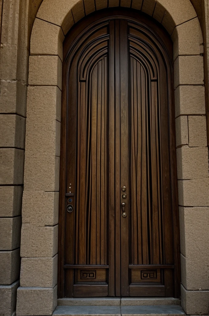 A secret mysterious door to the library of gods guarded by ancient magic