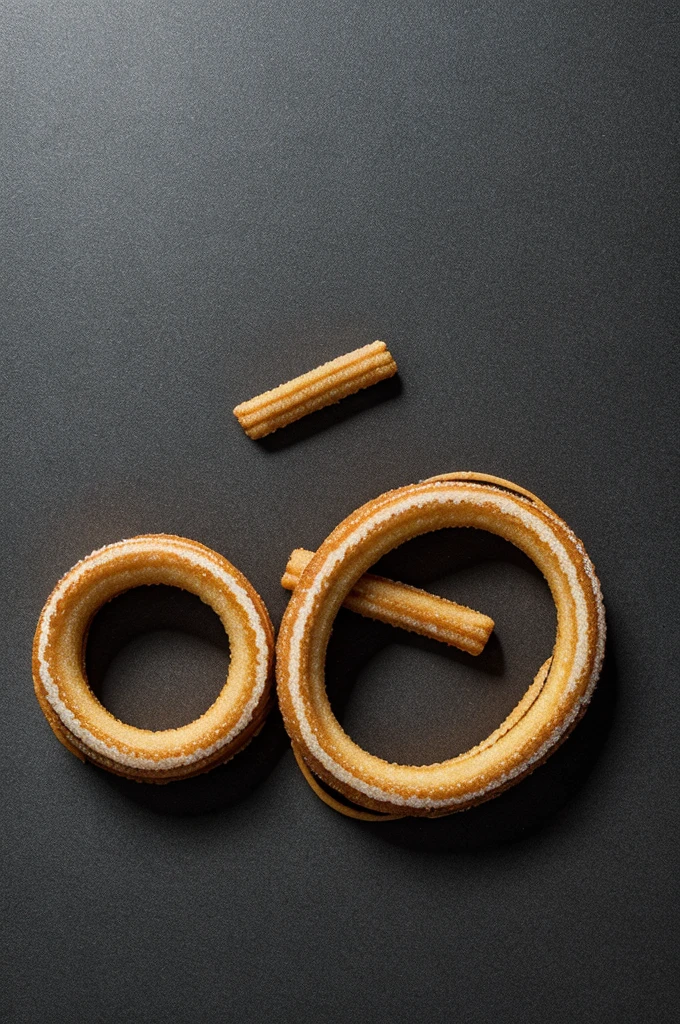 The number 7 combined with an isologo churro
