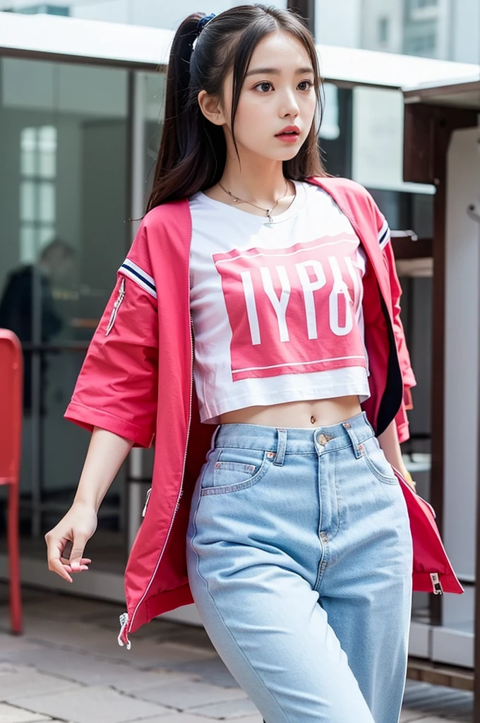 Everyday casual wear:
Jacket:A loose T-shirt with watermelon stripes,Vibrant Colors,Show summer vitality。
Bottoms:A pair of white casual pants,Roll up your trouser legs,Watermelon pattern socks。
Accessories:A pair of white sneakers,Carry a watermelon-shaped mini backpack,Add cuteness。
