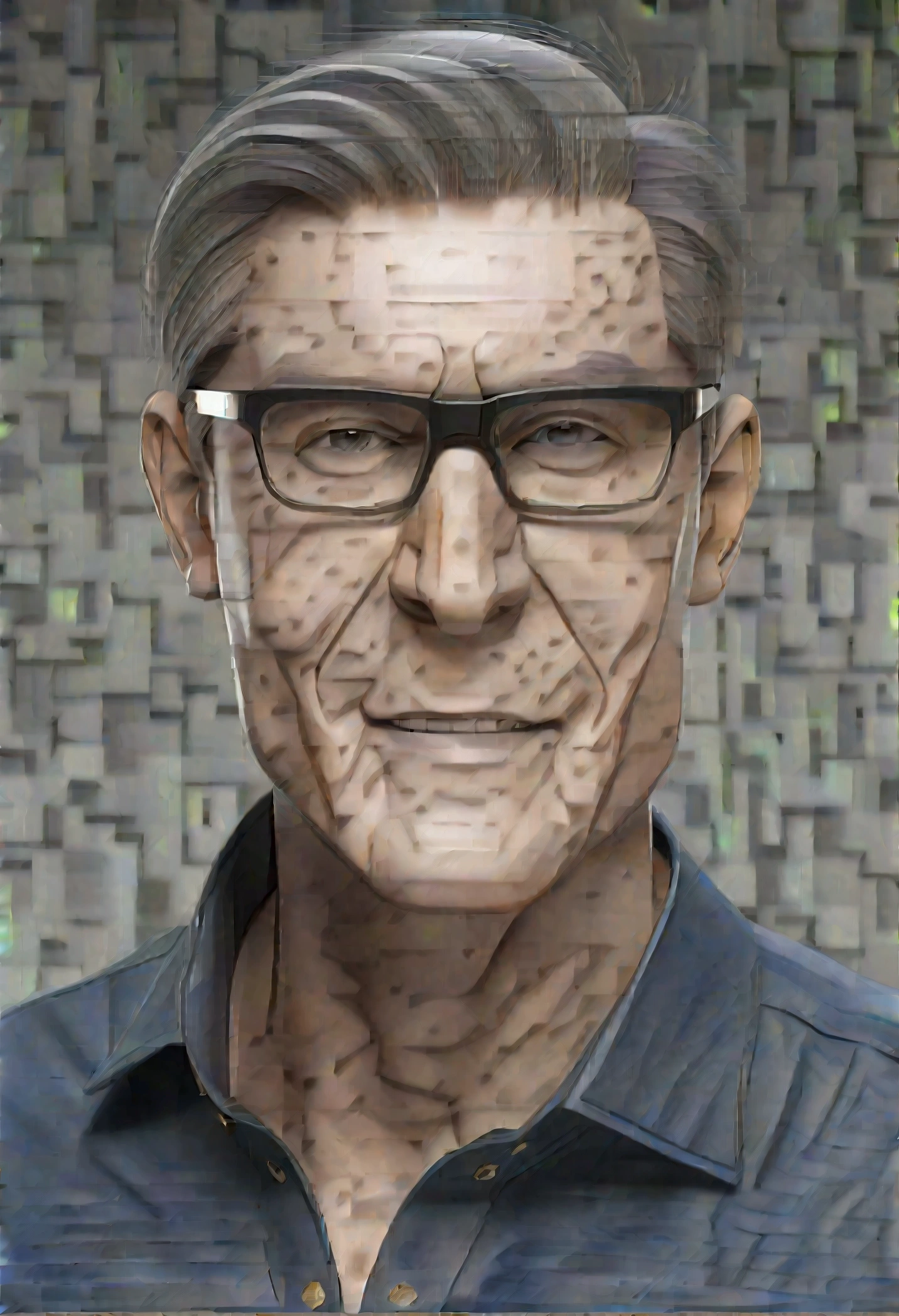 Cartoon character of a man in black glasses and blue shirt, animation character, Stylized Character, animation style rendering, stylized 3D, Arnold Maya Rendering, Stylized 3D Rendering, toon rendering screenshot, 3D Character, 3D Character, Stylized 3D Rendering, 3D Character Rendering, Cartoon Character, Closeup Character, Character Pose, (Pixar Style) (Master Part:1.2) (Bokeh) (Best Quality) (Detailed Skin) (Detailed Texture ) (8K) (clay) (cinematic lighting) (sharp focus
Create a 3D animated character of a middle-aged man with a friendly and approachable expression. The character wears glasses and has short, dark hair with some gray streaks. He is dressed in a casual style with a long-sleeved navy blue shirt, black belt, and jeans. The character has a round face, fair skin, and a slender build. He is standing, facing the camera, with his right arm extended forward making the 'thumbs up' gesture. The facial features include:
Eyes: Medium-sized, dark brown, with black-framed glasses.
Nose: Straight, medium width, with a slightly rounded tip and discreet, proportional nostrils.
Mouth: Curved gently into a confident and warm smile.
Eyebrows: Slightly arched, indicating a state of attention or slight curiosity.
Cheeks: Slightly raised due to the smile.
Overall expression: Neutral with a touch of confidence and warmth, highlighted by the smile and raised cheeks.
Ensure the character has a realistic representation of facial expressions and body position."