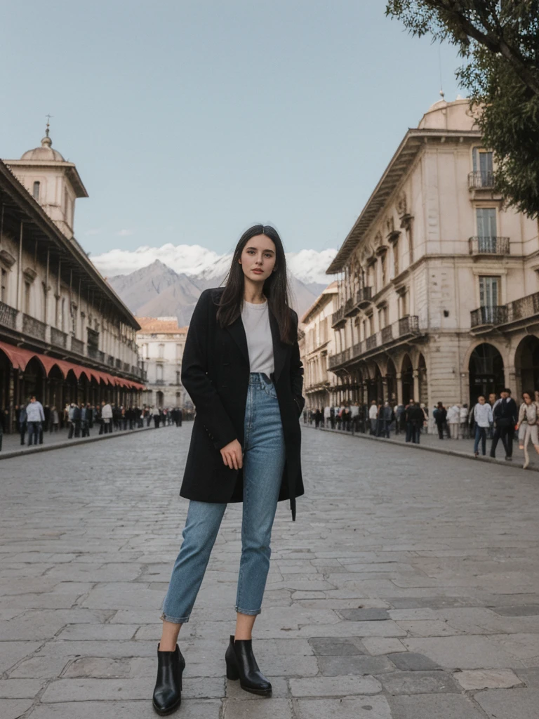 cue de femme brune en sous vêtement