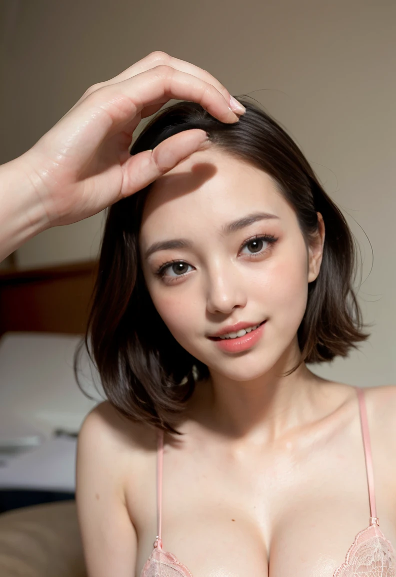 (((neat woman, from diagonal,My eyes are sparkling and excited,laugh,blush,blush,red cheeks,please touch me,a tempting viewer,i want you))),(kneel down,spread legs,touch one&#39;s nipples),((((blush,red cheeks,sweat)))),(movie lights), (Pictures are real:1.4)、(surrealism:1.4)、(realistic:1.3)、 (soft lighting: 1.05)、(비디오의 조명 improve quality:0.9)、 32k、25 year old woman、realistic 조명、backlighting、face lighting、ray tracing、(bright:1.2)、(improve quality:1.4)、 (Top quality real textured skin)、fair eyes,delicate face、 face close up,  ((Wearing the turquoise stewardess knit uniform,turquoise stewardess,mini skirt,navy panties,high heel),(Bodyline mood improvement:1.1)、shiny skin、Korean idol、Nogizaka Idol、good look,complete anatomy,Beautiful actress,(((beautiful big tits,slim waist,slender hips,Long, slender legs,8 heads tall))),(((8 heads tall))),(((brown wavy hair,curtain bangs))),(((In a beautiful, modern library office,very clean night view,At night))),