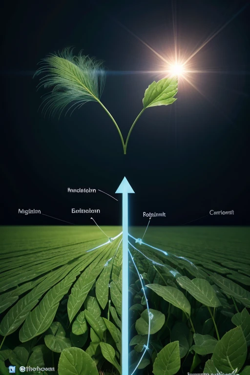 In photosynthesis, Various nutrients play important roles in transferring electrons along the electron transport chain. Some of the main nutrients involved in this process are:

water (H2O): Water is one of the essential nutrients for photosynthesis. During the light phase of photosynthesis, water is oxidized in photosystems, releasing electrons that are transferred along the electron transport chain to produce ATP and NADPH.

Magnesium Ions (Mg2+): Magnesium ion is an essential component of chlorophyll, the pigment responsible for absorbing sunlight necessary to initiate photosynthesis.

Iron Ions (Fe): Iron is a component present in electron transporters such as ferredoxin, which plays a crucial role in the transfer of electrons during photosynthesis.

Potassium Ions (K+): Potassium plays a role in the ionic balance of cells and in the regulation of electron transport and oxidative phosphorylation processes.

Mineral Nutrients: Furthermore, other mineral nutrients such as calcium (Ca2+), brimstone (s), manganese (MN), zinco (Zn) and copper (with) play essential roles as cofactors for enzymes involved in photosynthesis and the electron transport chain.

These nutrients play crucial roles in transferring electrons along the electron transport chain during photosynthesis, ensuring efficient production of ATP and NADPH, which are essential for the conversion of light energy into chemical energy in this stage of plant metabolism.

