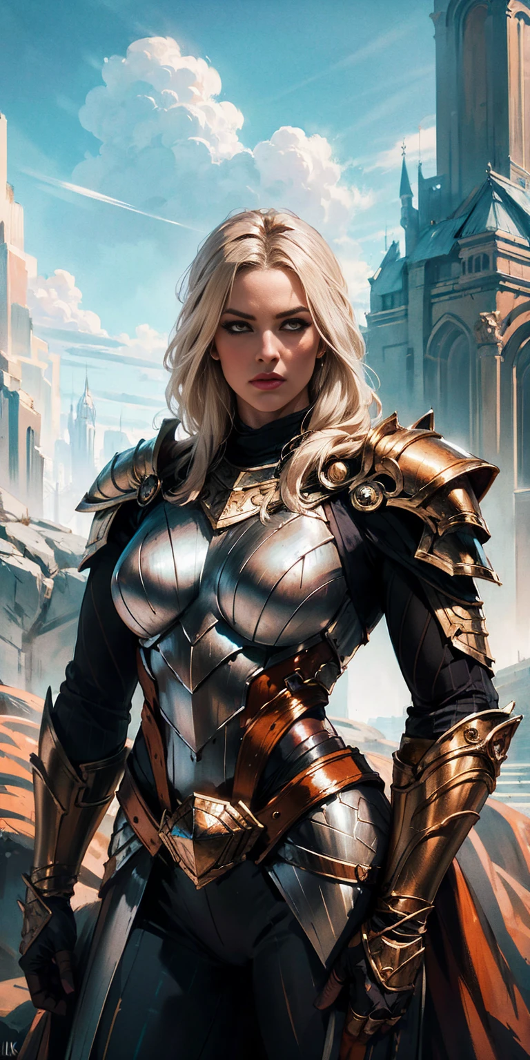 1 Girl (implying one person, likely female)
Full Body: Standing with perfect symmetry
Muscular Build: Strong and defined physique
Turned Arms: Muscular arms positioned behind her back
Theme:
Epic Fantasy: Set in a fantastical world
Asgard: Inspired by Norse mythology (can be subtle or more prominent)
Valkyrie/Lady Knight: Combining elements of a fierce warrior and noble protector
A motif incorporated into her armor, clothing, or environment (tiger stripes, or a tiger pelt cloak)
Visual Style:
Hyper Realistic: Incredibly lifelike detail
Masterpiece: Exceptional quality
8K Resolution: Sharp and high definition
Detailed Drawing: Intricate and richly textured
Superior Quality: The best possible rendering
Epic Composition: Dramatic and visually stunning