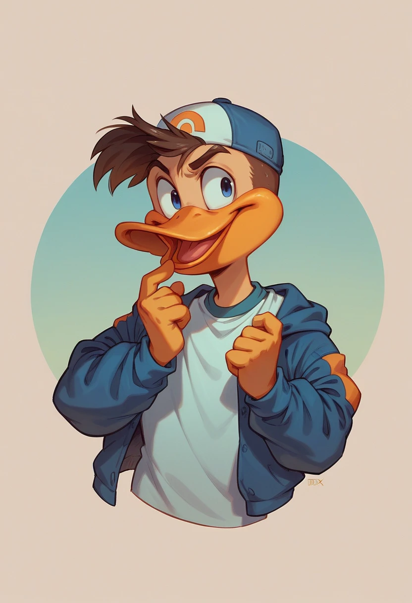 Dax the duck from the movie “migration”
