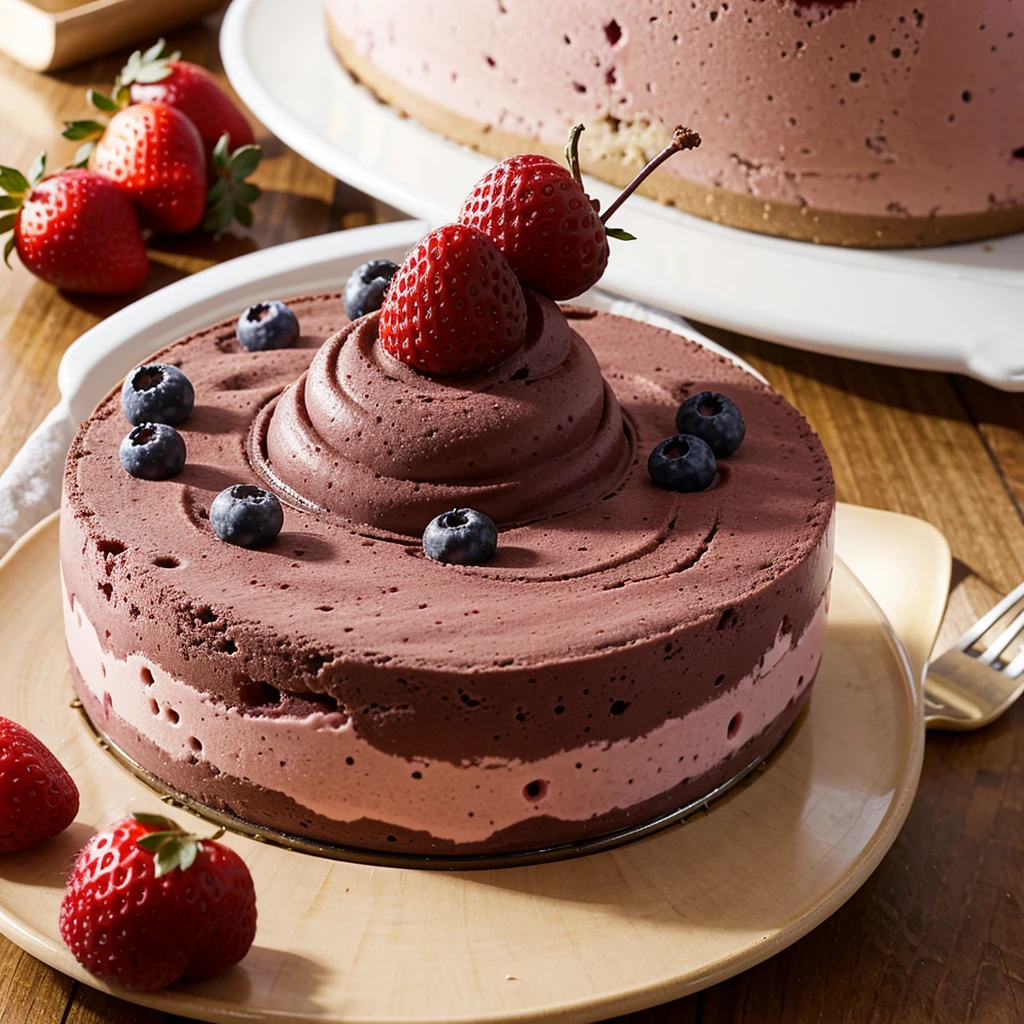 anti-gravity berry mousse