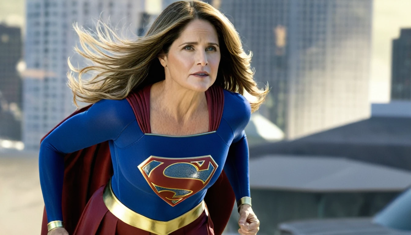 Lorraine Bracco em 2024 Supergirl
