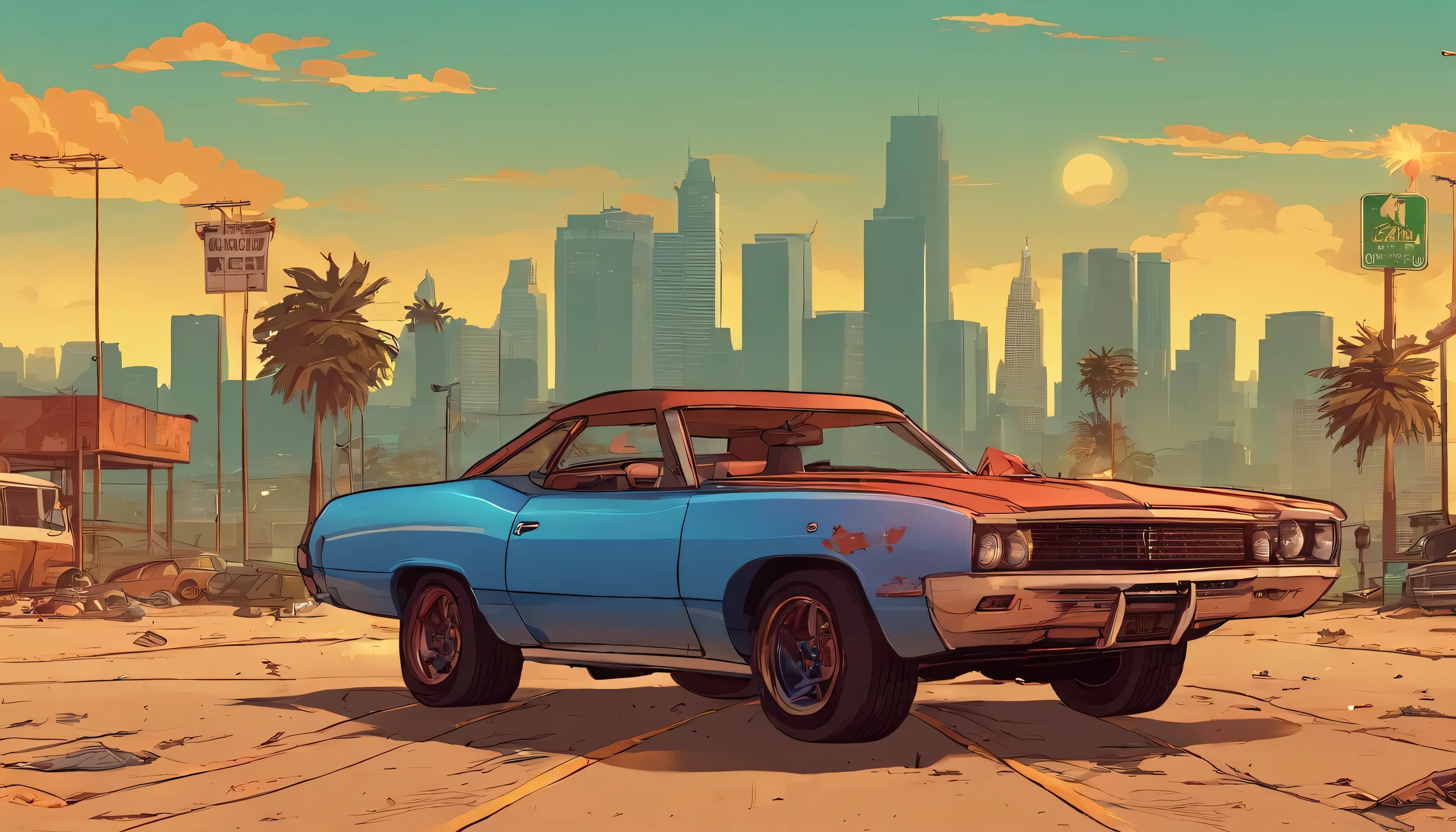 "Craft an intensely detailed prompt envisioning CJ from Grand Theft Auto: San Andreas as a remastered character in a thrilling and explosive scenario in the upcoming game. Depict CJ with remastered graphics, showcasing intricate details in his appearance and attire. Place him in the midst of a chaotic and violent scene, surrounded by explosions that illuminate the environment. Capture the intense action with meticulous detail, from the fiery blasts to the dynamic reactions on CJ's face. Infuse the scene with a sense of urgency and danger, ensuring that the remastered character seamlessly integrates into the high-stakes atmosphere. Create a visually striking and immersive prompt that teems with the energy and excitement of the Grand Theft Auto series."