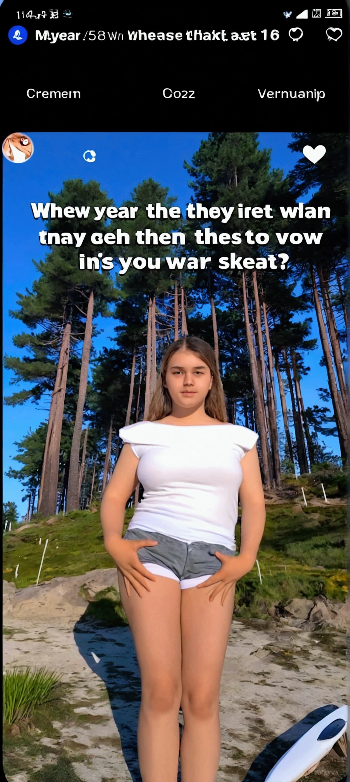 14 year old girl