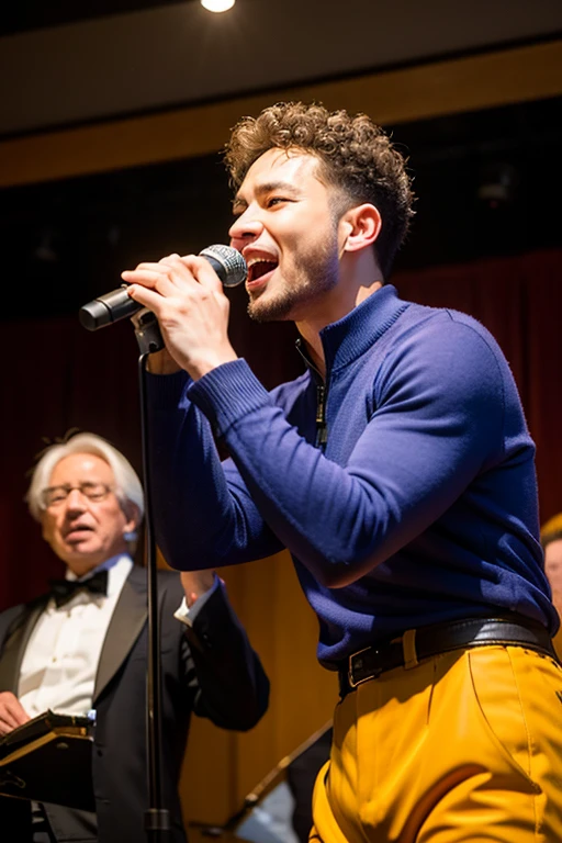 bell,human,Singing Man