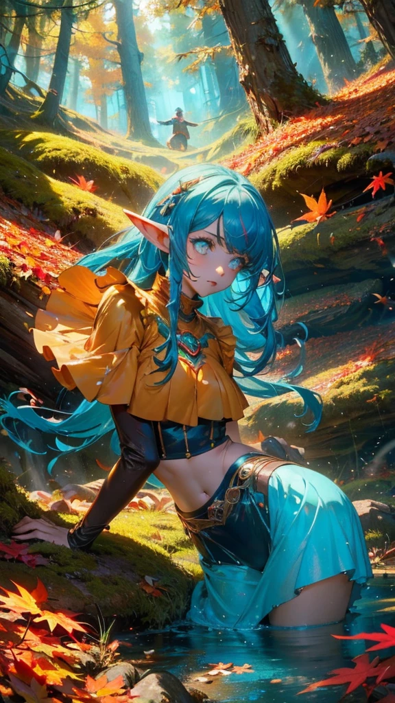 (masterpiece:1.1), (Highest quality:1.1), (beautiful:1.1), (Vibrant colors:1.2), break,
(Fantasy:1.0), (sunlight:1.0), break,
(alone:1.2), (Dynamic Angle:1.0), (Cowboy Shot:1.0), (Elf Girl:1.1), (jellyfishforest:0.9), (Autumn colors:1.0), (forest:1.0), (wood:1.0),