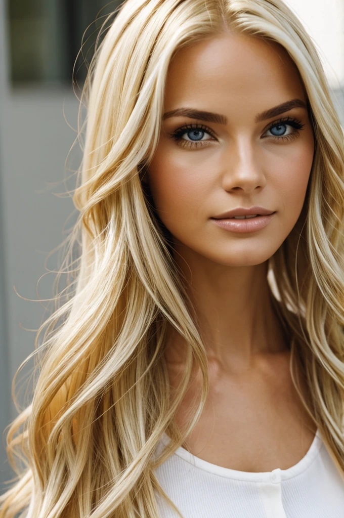 Blond woman