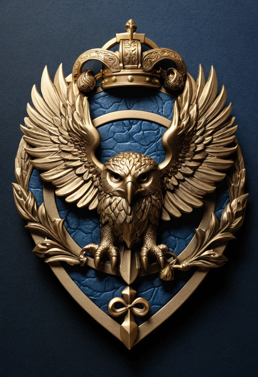 Draft of the cover of the emblem collection, current, high quality