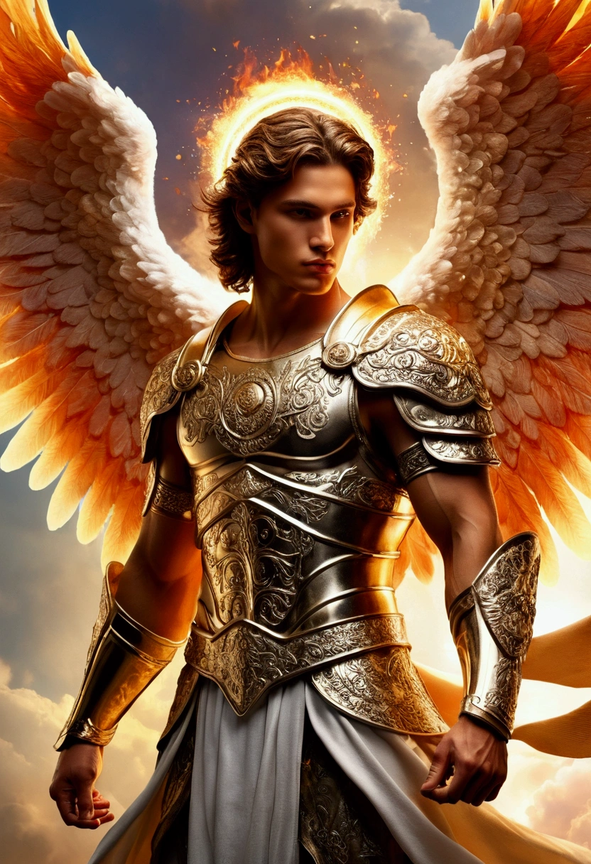 warrior male heavenly angel