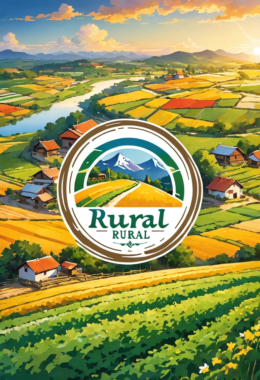 rural,travel,logo
