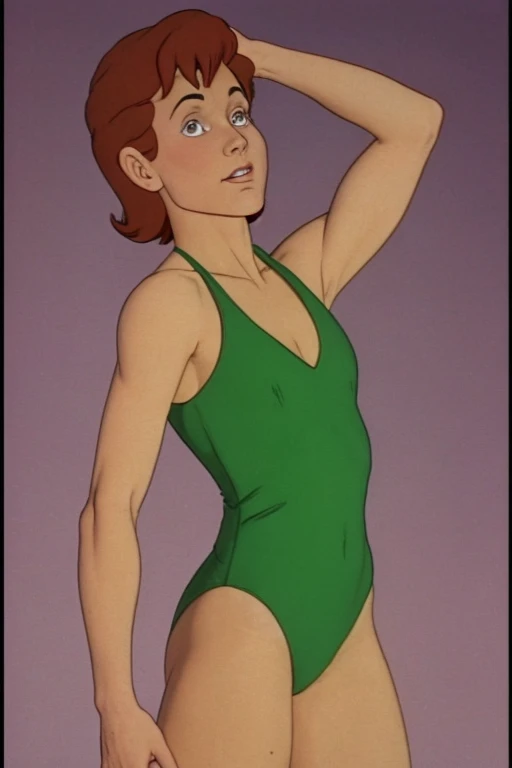 a redhead cartoon character in a green leotard,pole dancing,extremely muscular,a young male wizard,1980s cartoon,animated episode still,(Bedroom),Presto,((mad)),best quality,4k,8k,highres,masterpiece:1.2,ultra-detailed,realistic,photorealistic,photo-realistic:1.37,HDR,UHD,studio lighting,ultra-fine painting,sharp focus,physically-based rendering,extreme detail description,professional,vivid colors,bokeh,concept art