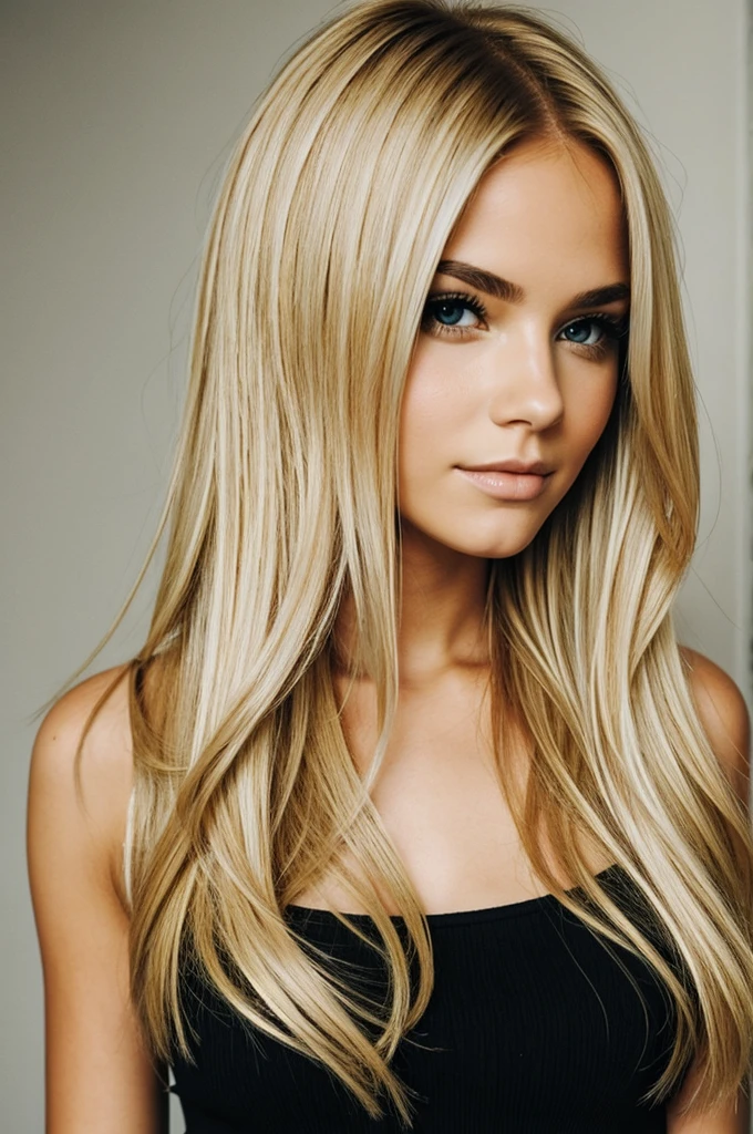 blonde hair girl