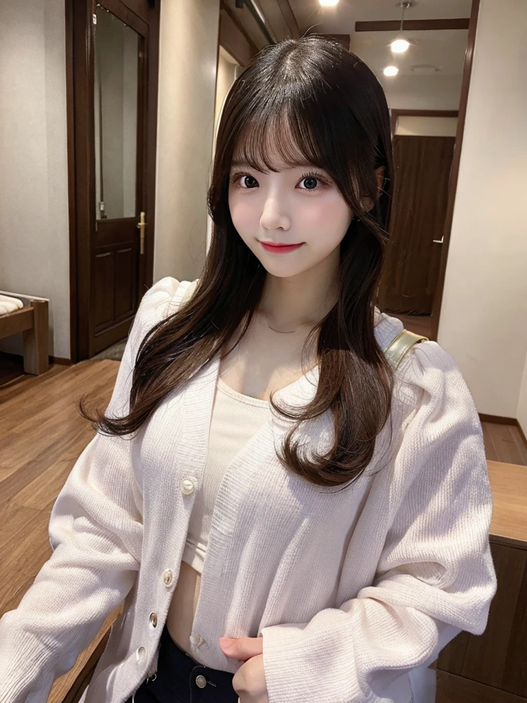 quality, Chest circumference, chest, One girl, 独奏, indoor, Selfie

