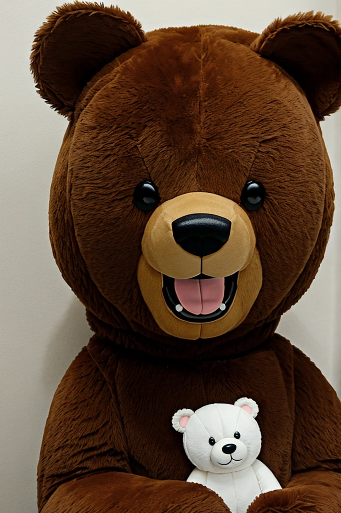 Cartoon bear cry
