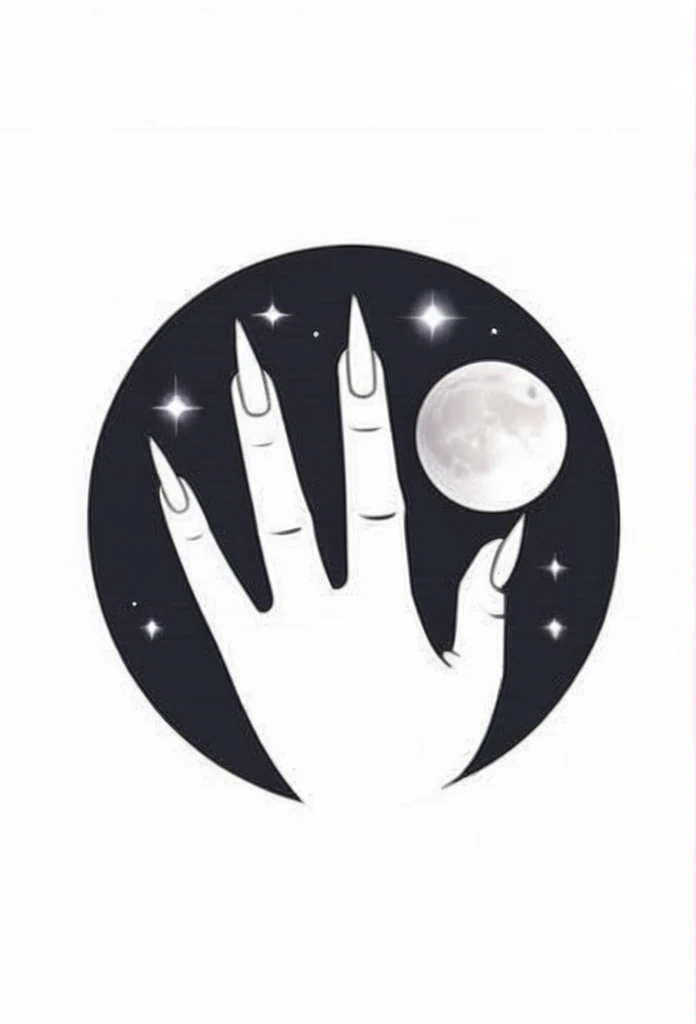 Fashionable logo marks for nail salons

A simple yet flashy design with a logo that is easy to impress people


Nail salon logo with full moon motif

Pretty cool
chic and modern design

White background