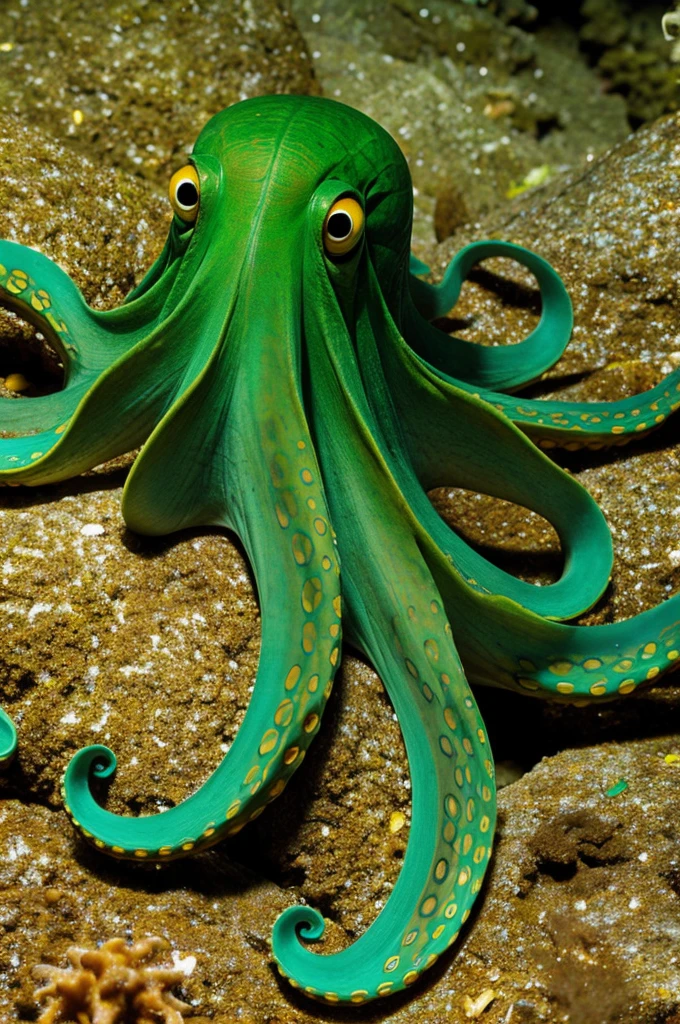 green octopus