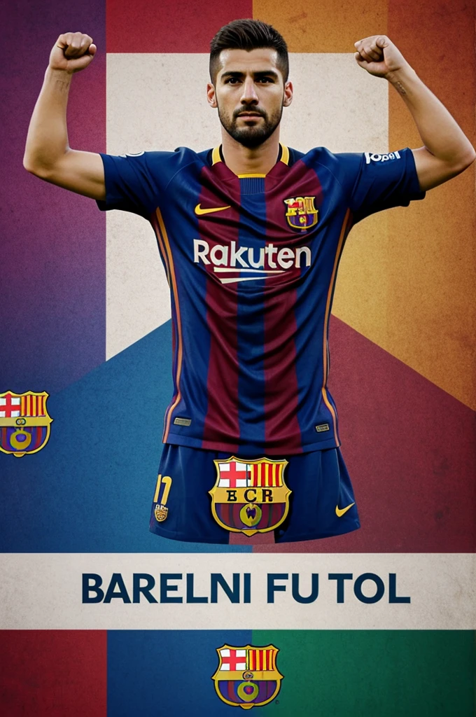 Barcelona football club colors