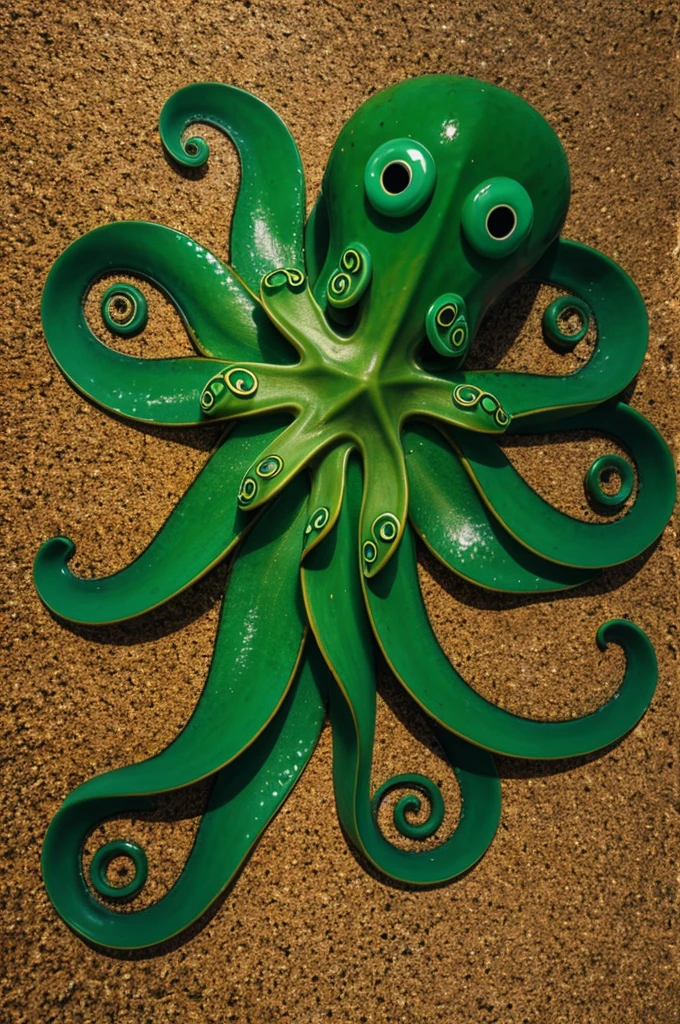 green octopus