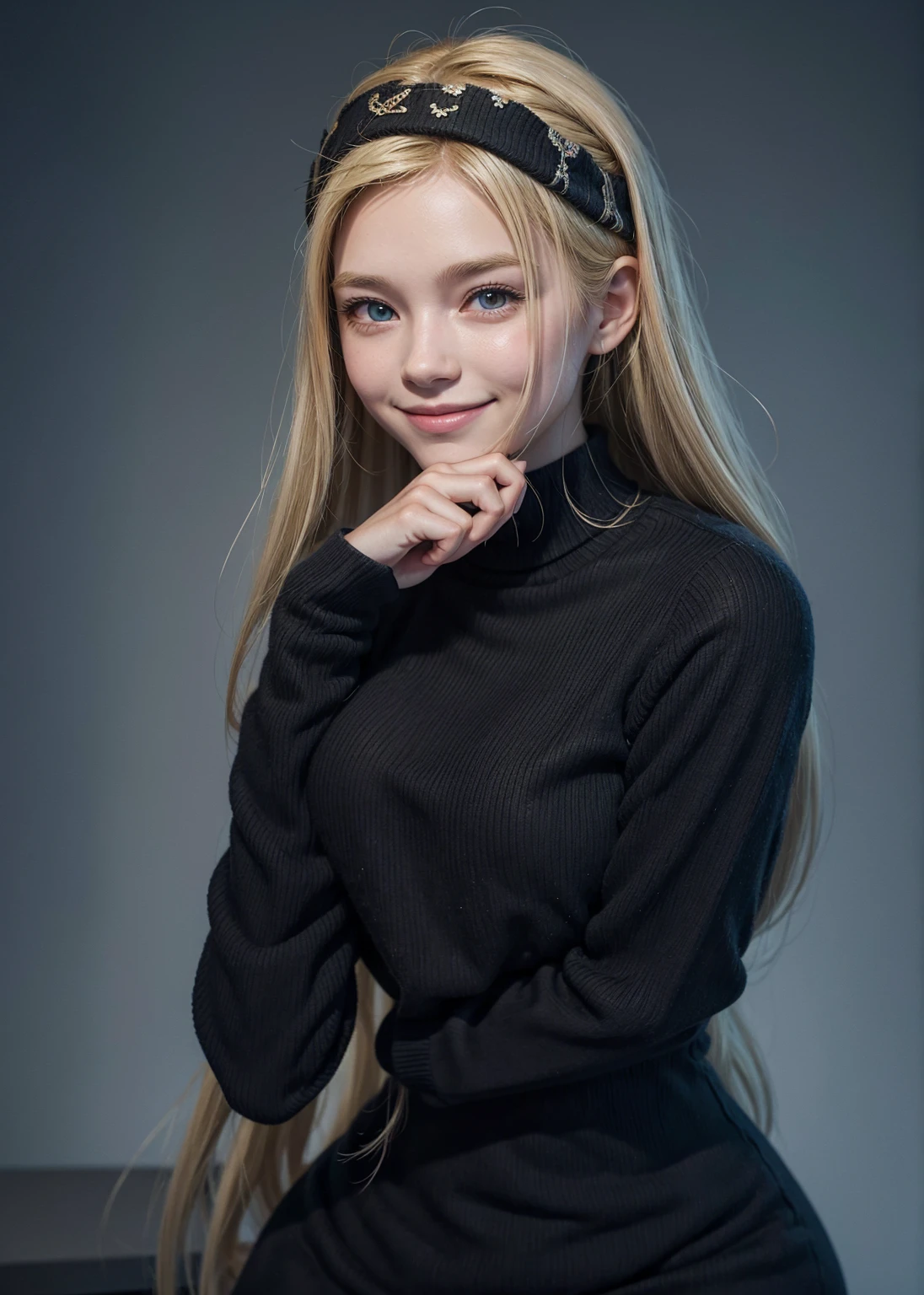 1girl, High Resolution, Long Hair, Smile, Blonde Hair, 3D Rendering, Illustration, Cinematography, Pixel Art, Pixar,
