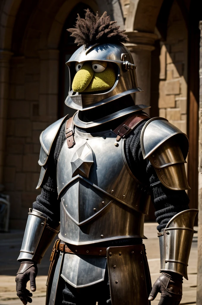 Human Muppet with armor 