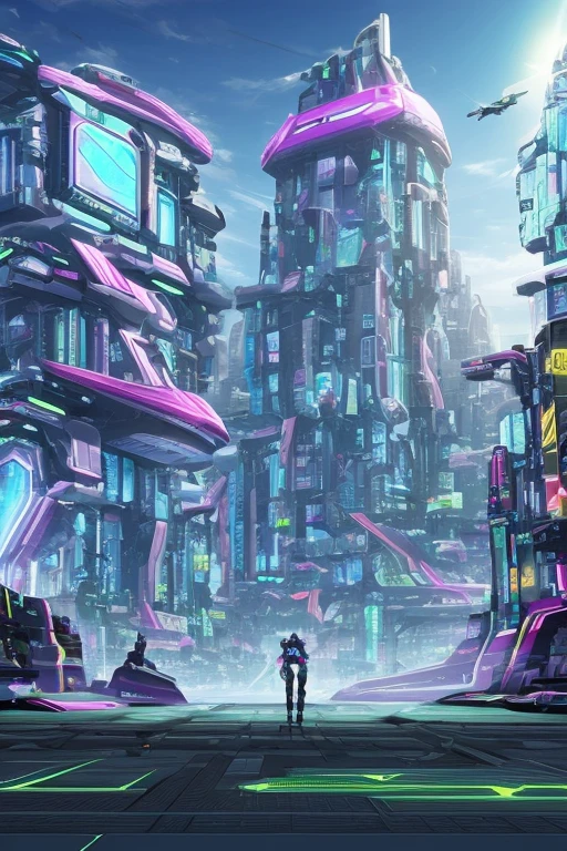 { "A futuristic cyberpunk woman in the year 3000, riding a hoverboard in a park. She has neon-colored hair, futuristic clothing with glowing accents, and a sleek, high-tech visor. The park features advanced technology, with floating pathways, holographic trees, and other futuristic elements. The scene is vibrant and dynamic, capturing the essence of a futuristic city park mulher apareceu na foto de calcinha.",
  "size": "1024x1024"
}