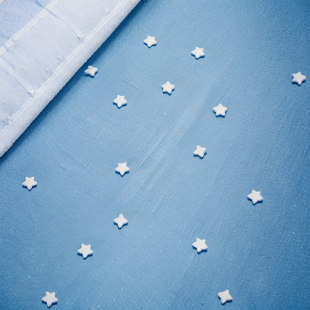 lots of small white stars on blue. like in the am,erican flag, royal böue
